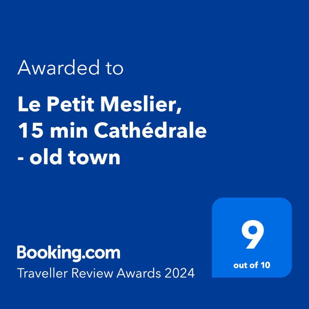 Apartament Le Petit Meslier, 15 Min Cathedrale - Old Town Reims Zewnętrze zdjęcie